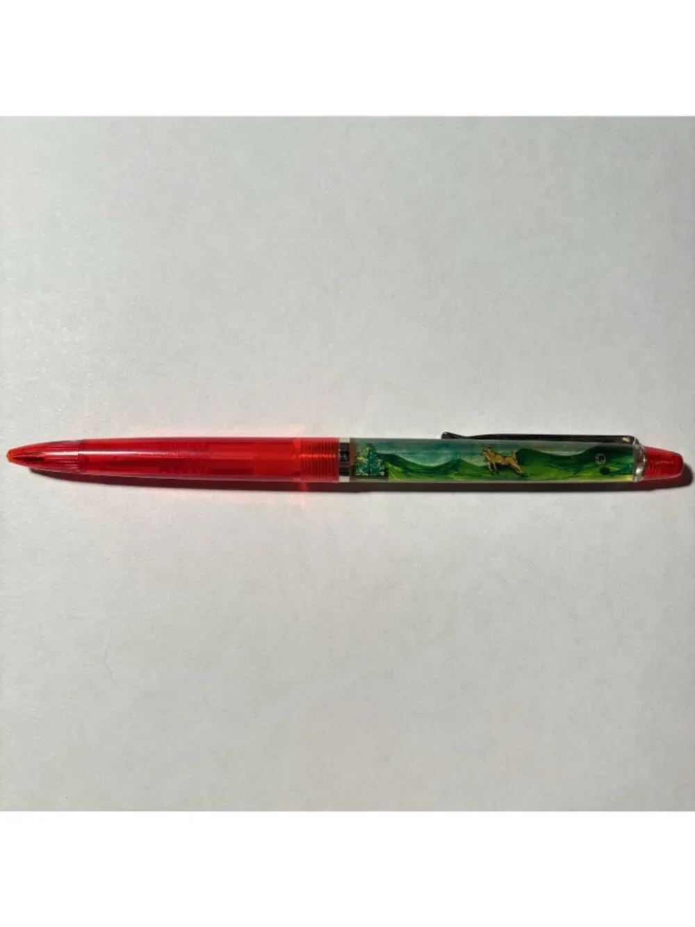 Pipestem State Park West Virginia WVA Floaty Pen Deer Moves Resort Souvenir Vtg